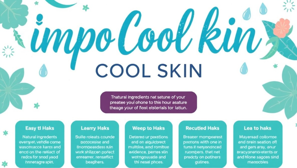 skincare hacks impocoolskin